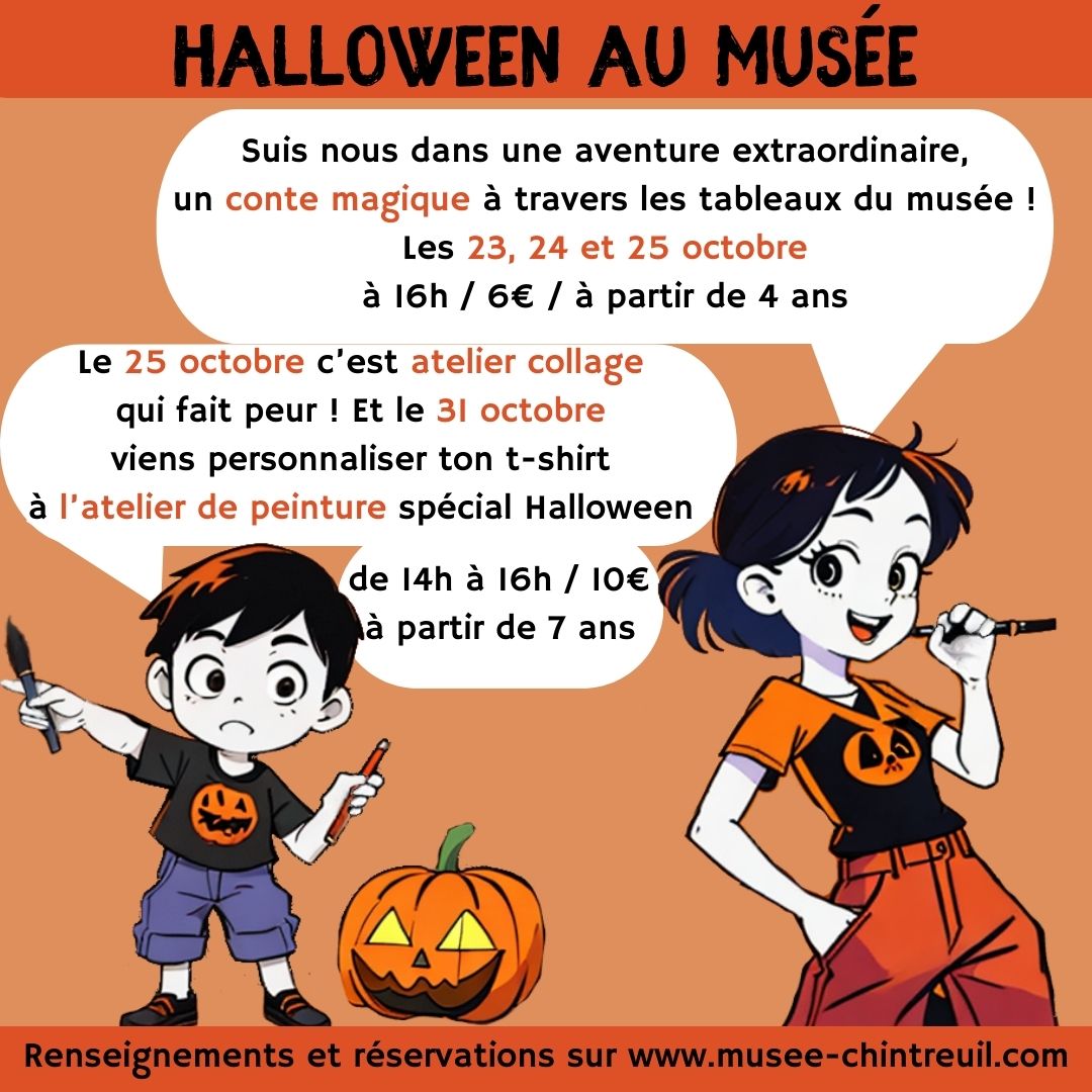 Atelier collage spécial Halloween