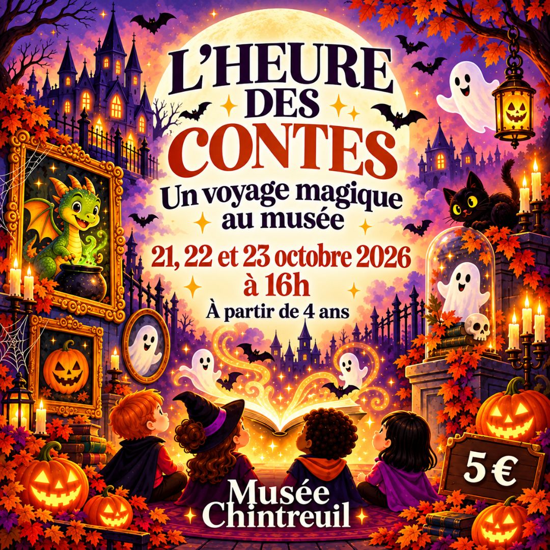 L'heure des contes d'Halloween